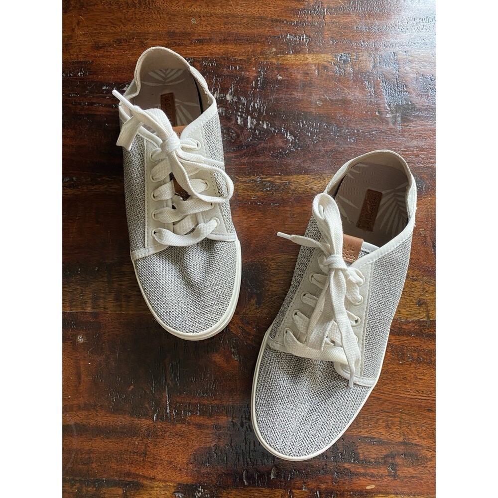 OluKai Pehuea Lī Women's Sneakers Shoes Size 8 Comfort Breathable drop in heel